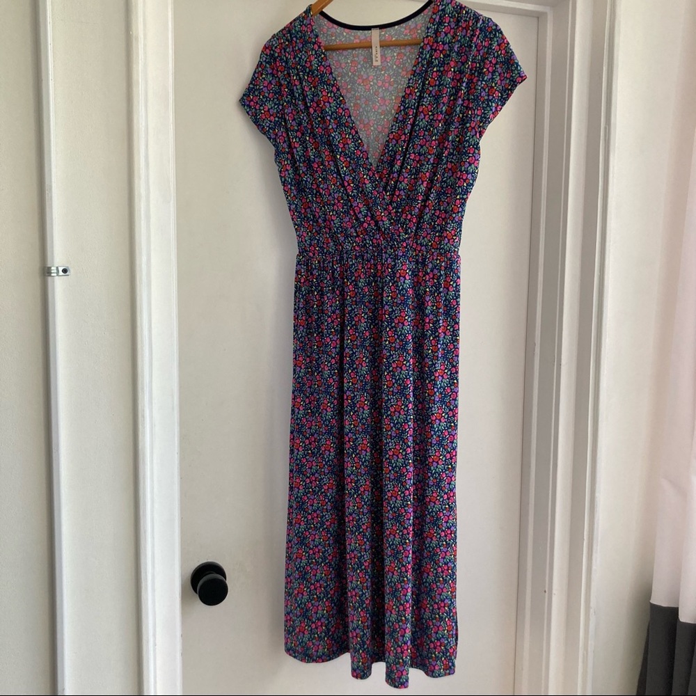 Midi length dress